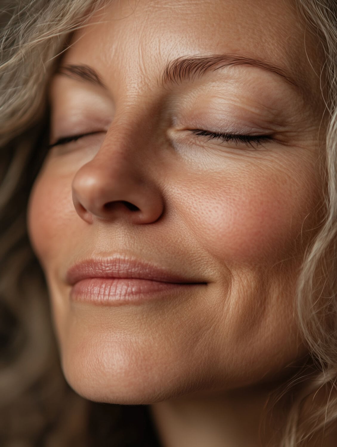 Stralende huid en verzorgde gezichtshuid na hoogwaardige huidbehandelingen bij Glow Clinic.