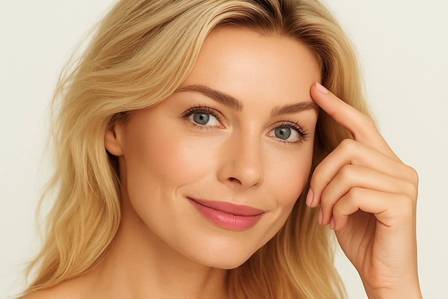 Stralende huid met jongere uitstraling na huidverjongingsbehandeling bij Glow Clinic.