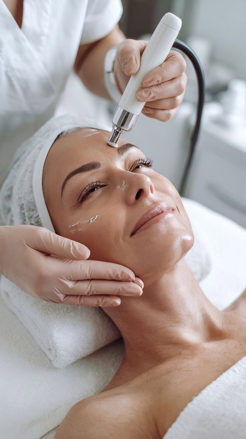 Microdermabrasie behandelingen voor een stralende huid bij Glow Clinic.