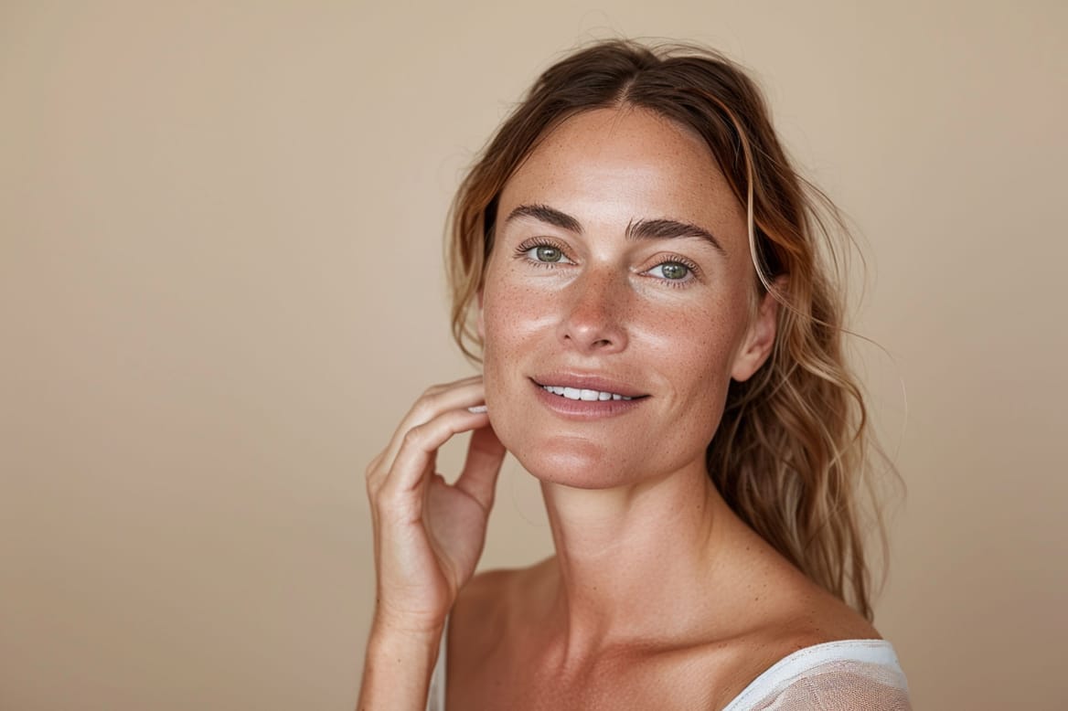 Stralende huid met natuurlijke uitstraling, huidverbetering en huidverzorging, glow, frisse, strakke huid, huidbehandeling, huidkliniek, glow clinic, schoonheidsspecialist.