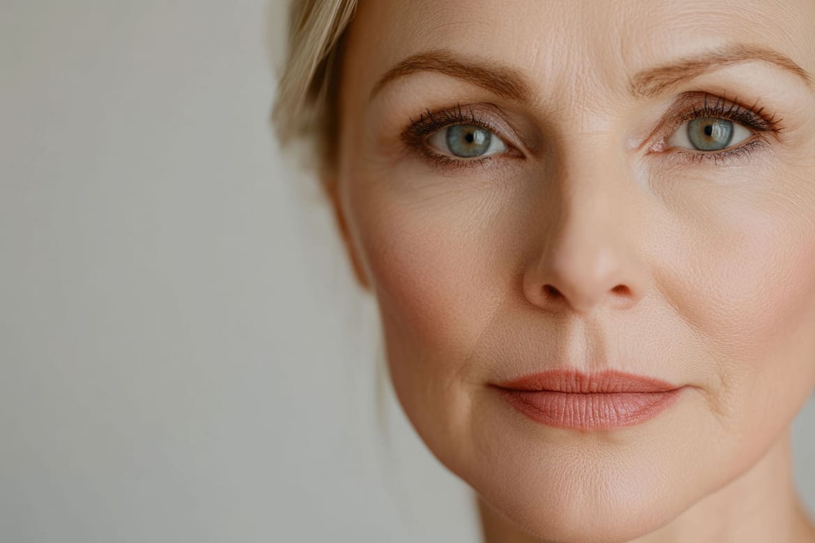 Stralende huid en natuurlijke glow na huidverjongende behandeling bij Glow Clinic.