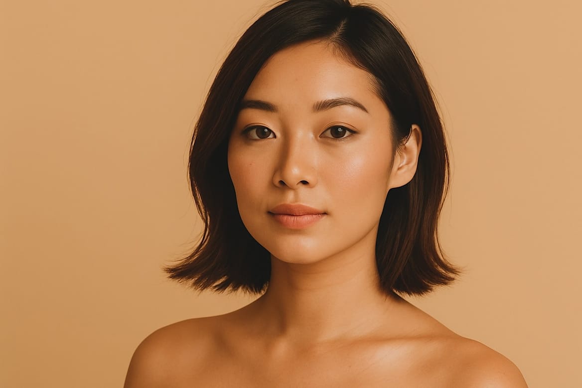 Stralende huid na professionele huidverbetering bij Glow Clinic in Nederland.